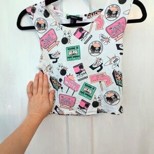 Forever 21 retro style crop top